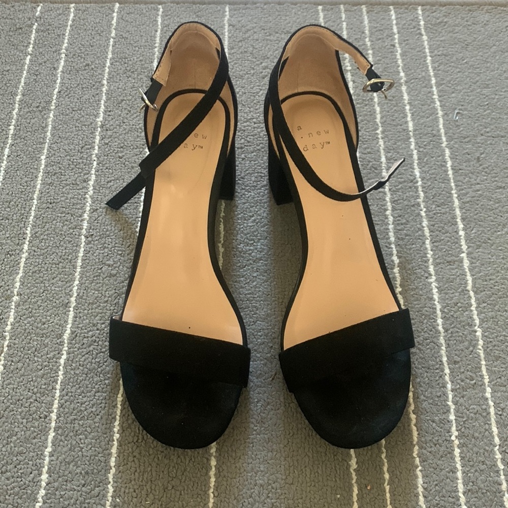 Black heels